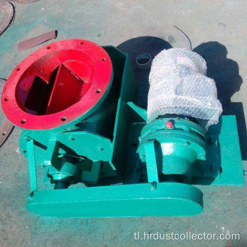 Electric ash discharge valve